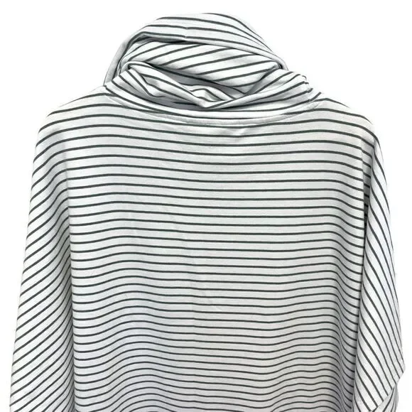 Funnel Neck Striped Top - Picture 6 of 7